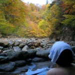 川と温泉が調和した夏油温泉【2001年夏】